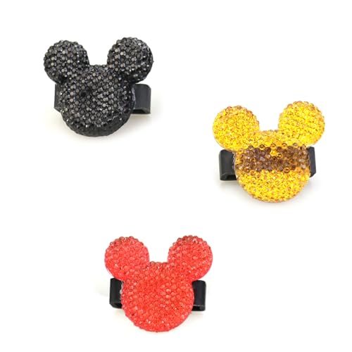 rainbowstar 3 pack Mouse Slider Locks for MagicBand 2.0 & MagicBand+ Snap Lock Magic Band Keeper Magic Band Protectors - Image 1