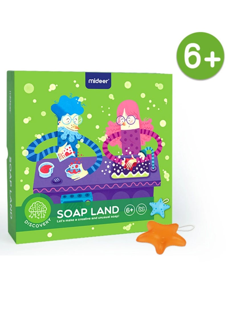 MiDeer Soap Land Creative Game (MD0130) | Imaginative Roleplay Set for Kids | Encourages Storytelling, Teamwork & Problem Solving | Durable & Educational Toy for Ages 3+