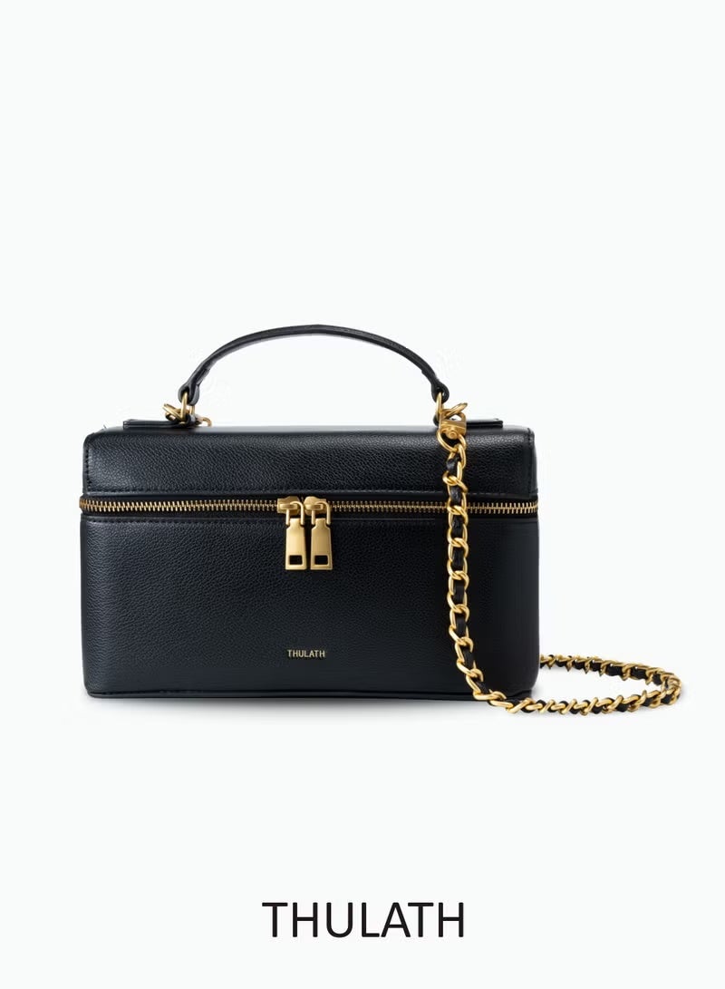 Thulath Women's Shoulder Bag, Exquisite Chain Design,Vegan Leather Shoulder Bag, women's commuter shoulder bag crossbody bag chain bag, The perfect gift choice