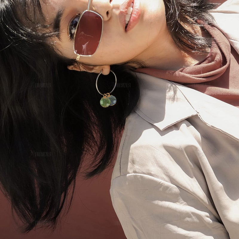 AUEAR, 30 Pack Ocean Starfish Conch Seashell Metal Gold Plated Enamel Charms Pendants for DIY Jewelry Making (Enamel Style 1) - Image 3