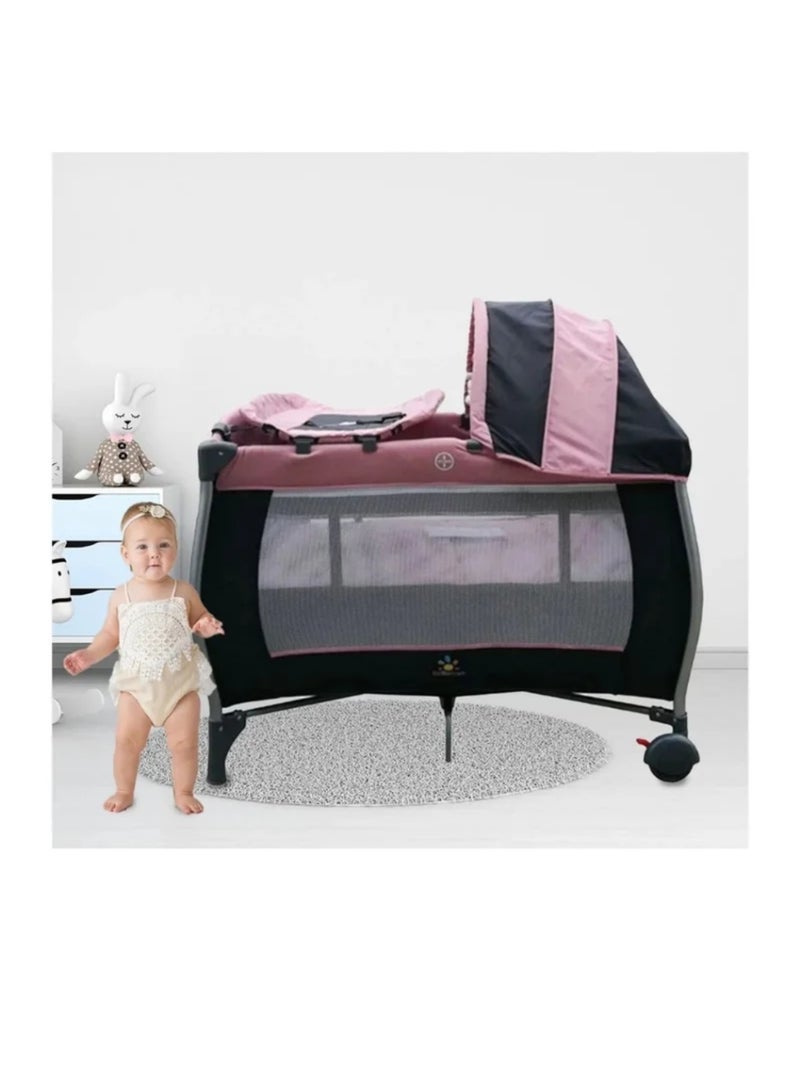 Baby bed with toys - Image 1