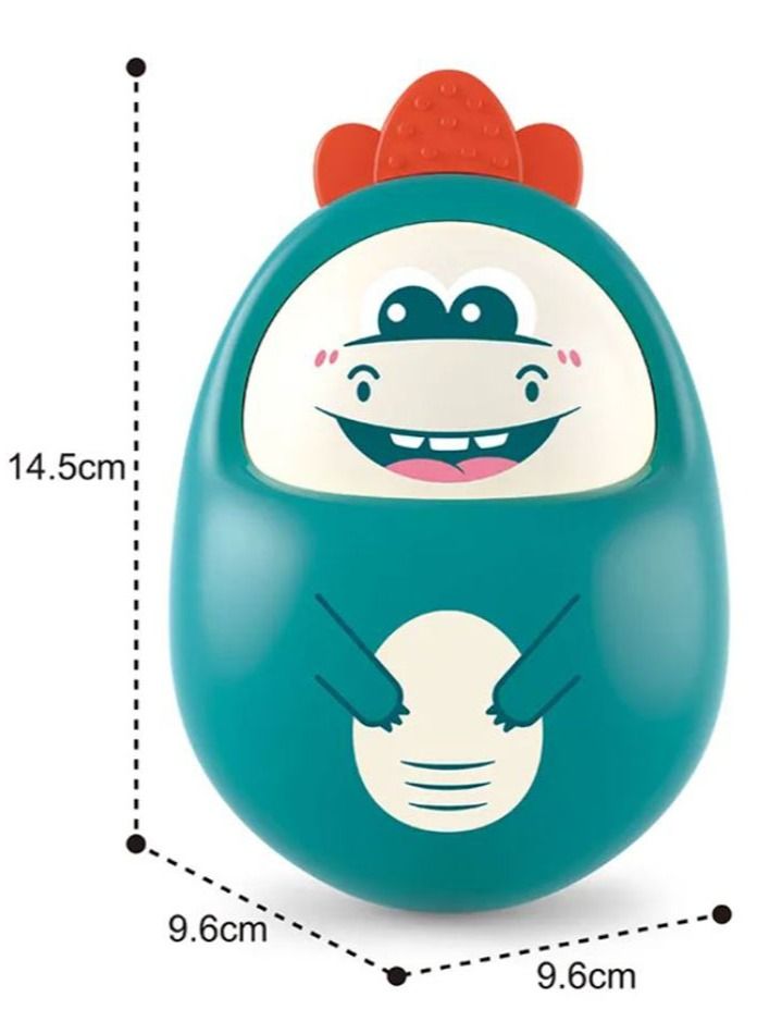Roly Poly Lovely Dinosaur Tumbler High Quality Baby Toy For Children  - Image 2