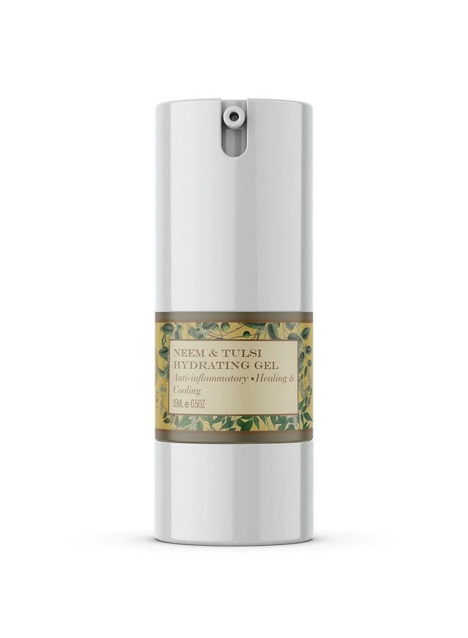 OHRIA Ayurveda Neem & Tulsi Hydrating Face Gel Antiinflammatory Healing & Cooling 15Ml - Image 1