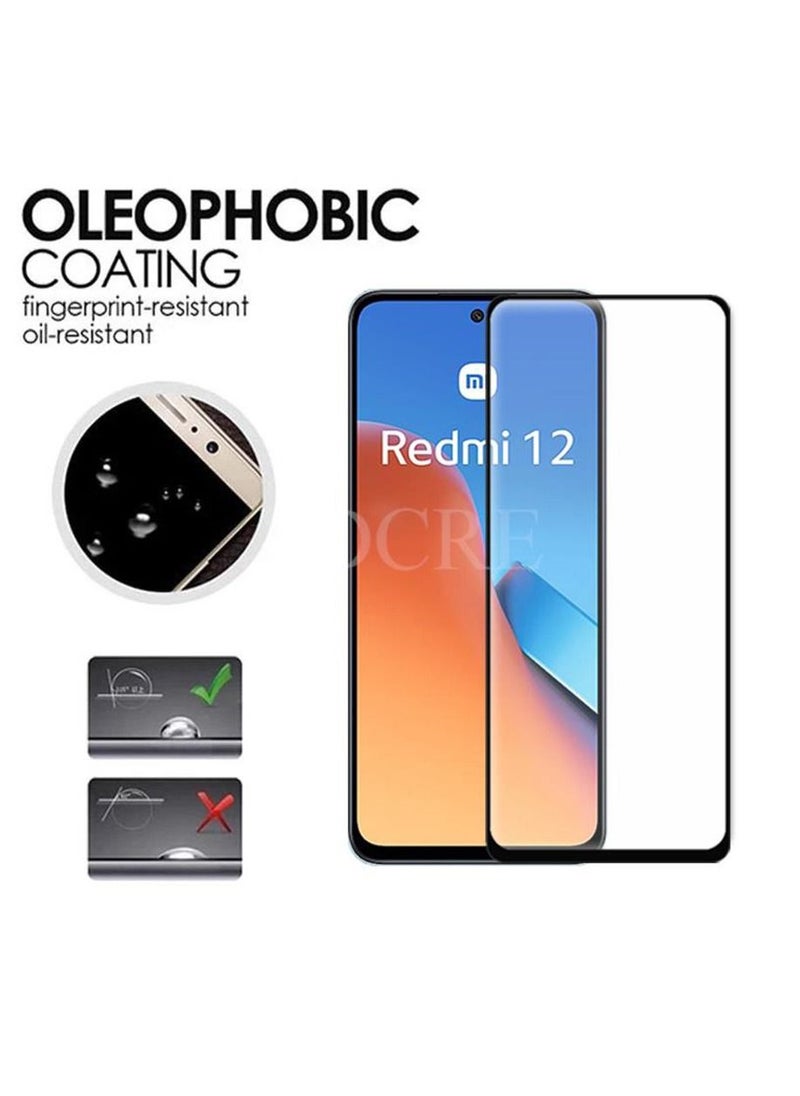 Generic - Tempered Glass Screen Protector For Xiaomi Redmi 12 - Image 1