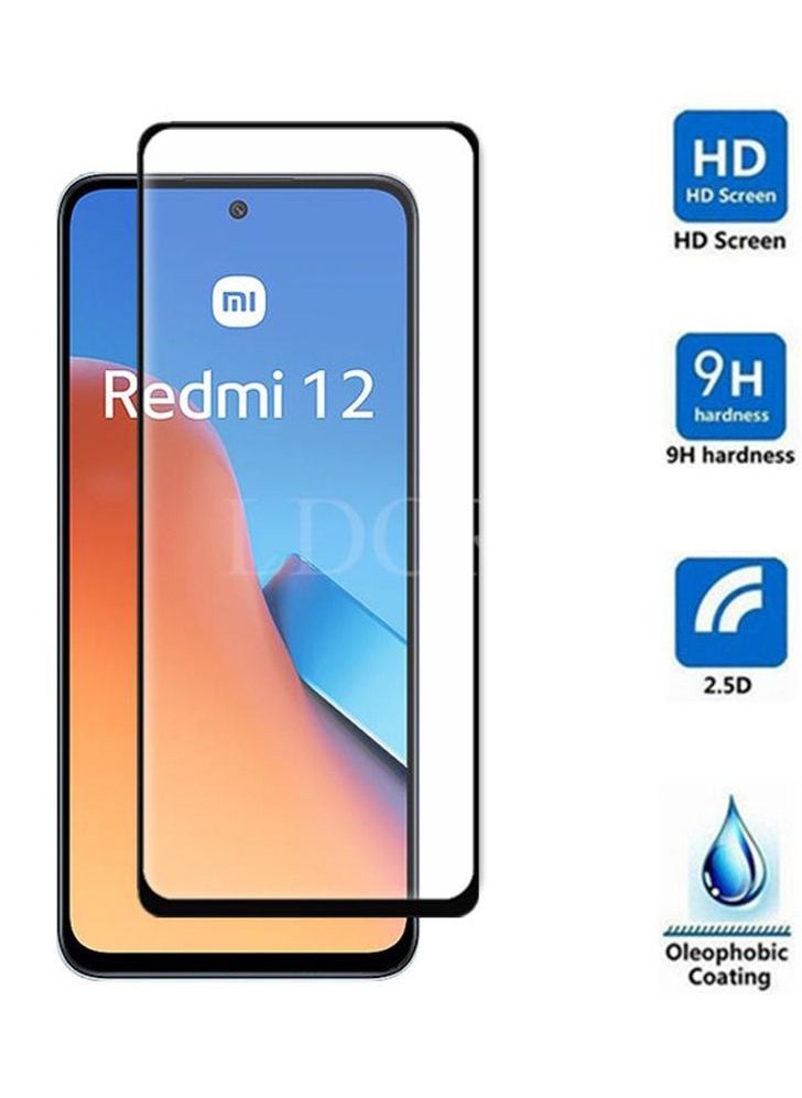 Generic - Tempered Glass Screen Protector For Xiaomi Redmi 12 - Image 1