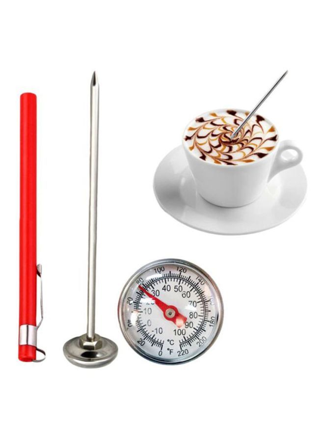 نيبمينينت مقياس حرارة من الستانلس ستيل فضي 13.5x3سم - Image 2