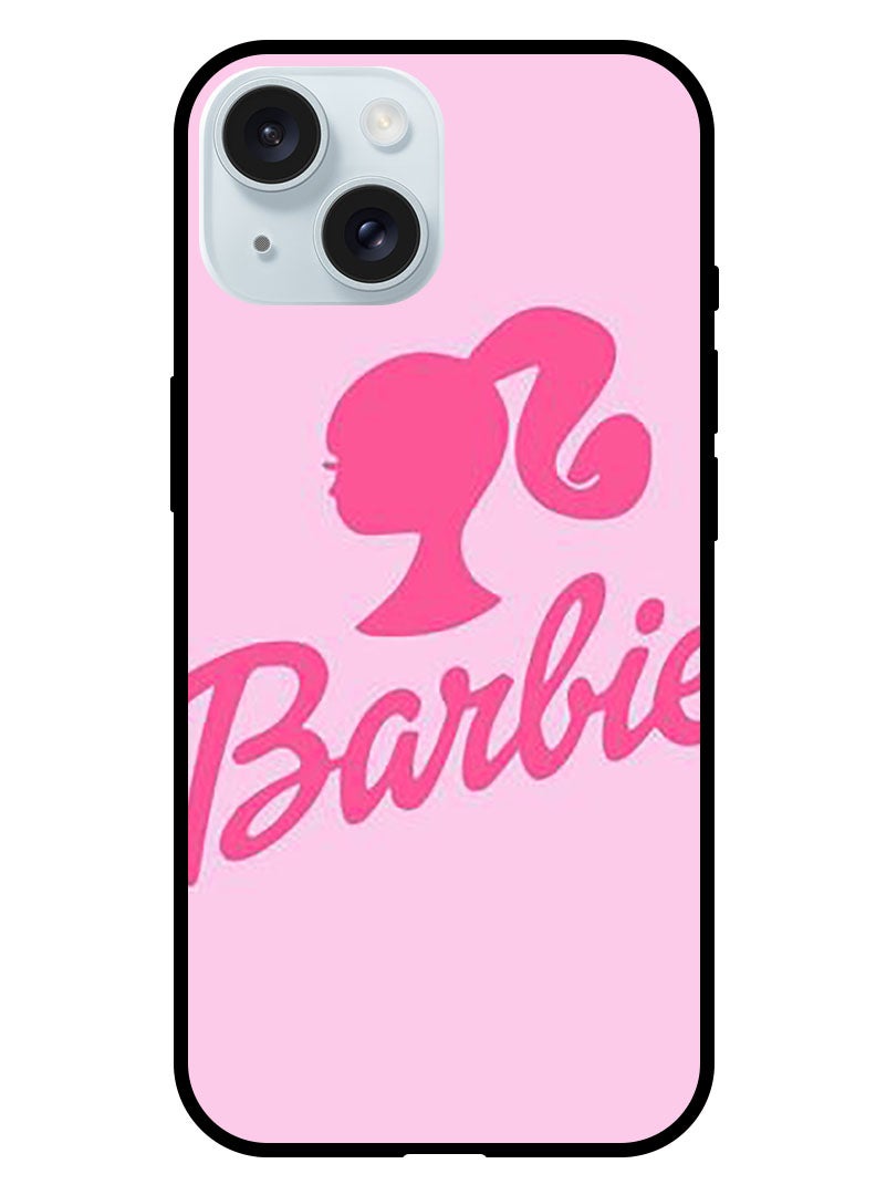 Theodor Protective Case Anti Scratch Shock Proof Bumper Cover For iPhone 15 Plus Barbie - Image 1