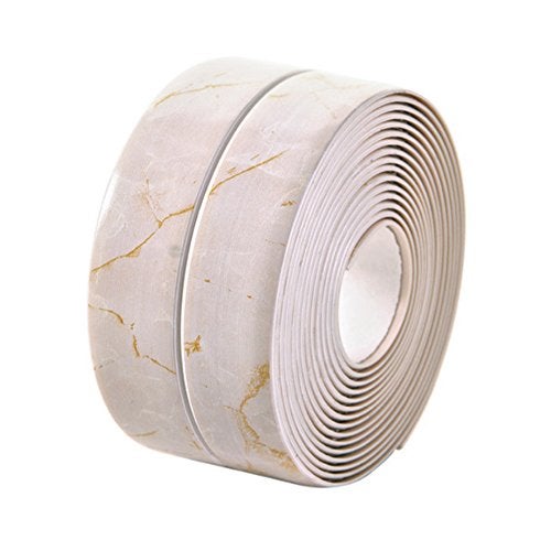Homankit Caulk Strip for Bathtub Self Adhesive Waterproof Tape for Kitchen Bathroom Shower Floor and Wall Sealing, 2" x 102" - Image 1