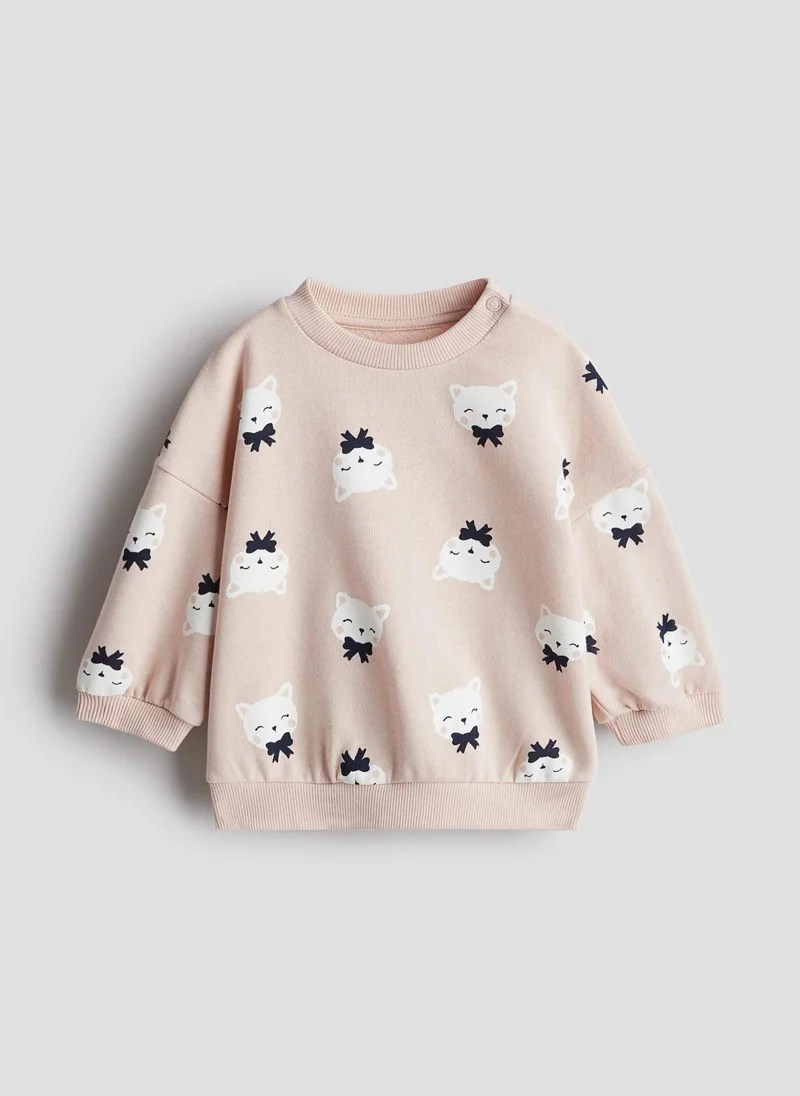 اتش اند ام Printed Sweatshirt