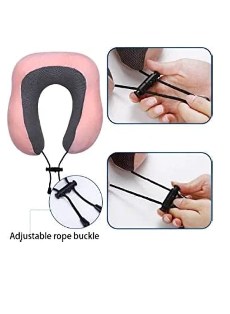 مخده للرقبه على حرف U بجراب تصلح للسفر والمنزل والمكتب - Image 4