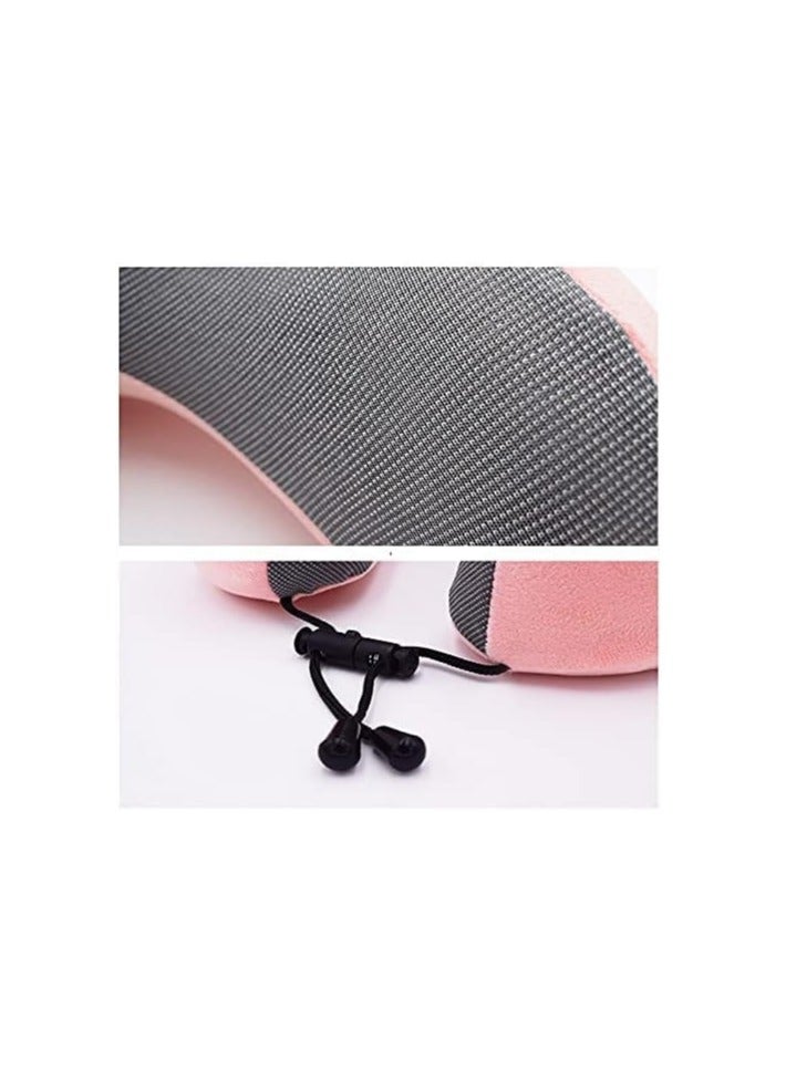 مخده للرقبه على حرف U بجراب تصلح للسفر والمنزل والمكتب - Image 3