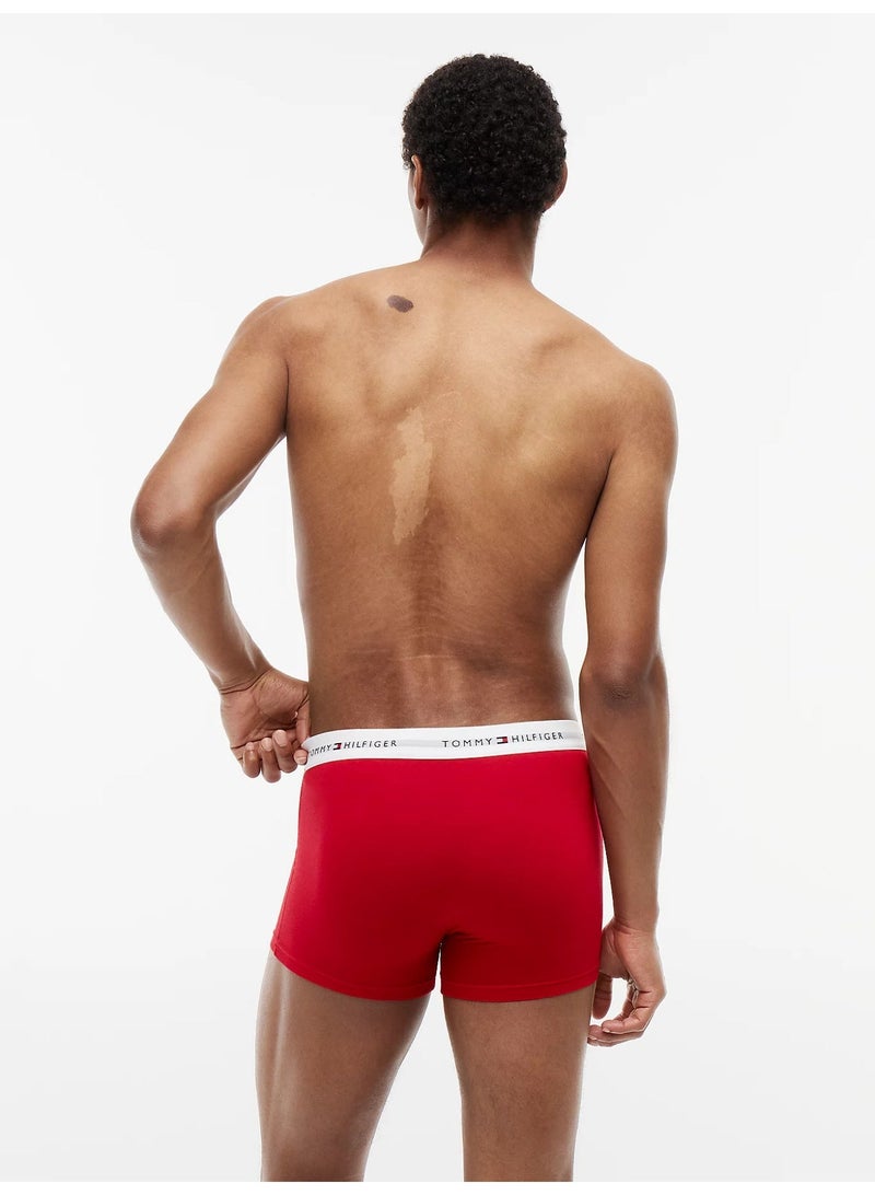 TOMMY HILFIGER 3 Pack Trunks - Cotton Stretch - Image 5