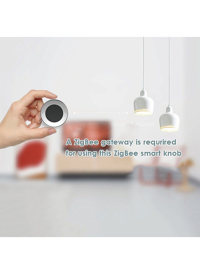 Generic - ZigBee 3.0 Smart Button Rotary Knob for DIY Home Automation Scene Linkage APP Remote Control Intelligent Light Switch - Image 1