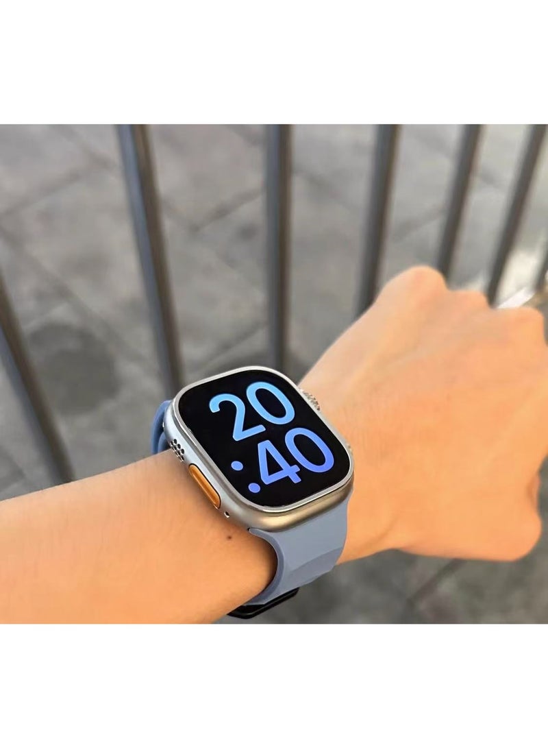 Watch Band Compatible for Apple Watch Series Band 38mm 40mm 41mm 42mm women, Genuine Leather Double Tour Designed Slim Replacement Strap for iWatch Series10 9 8 7 6 SE - Image 3