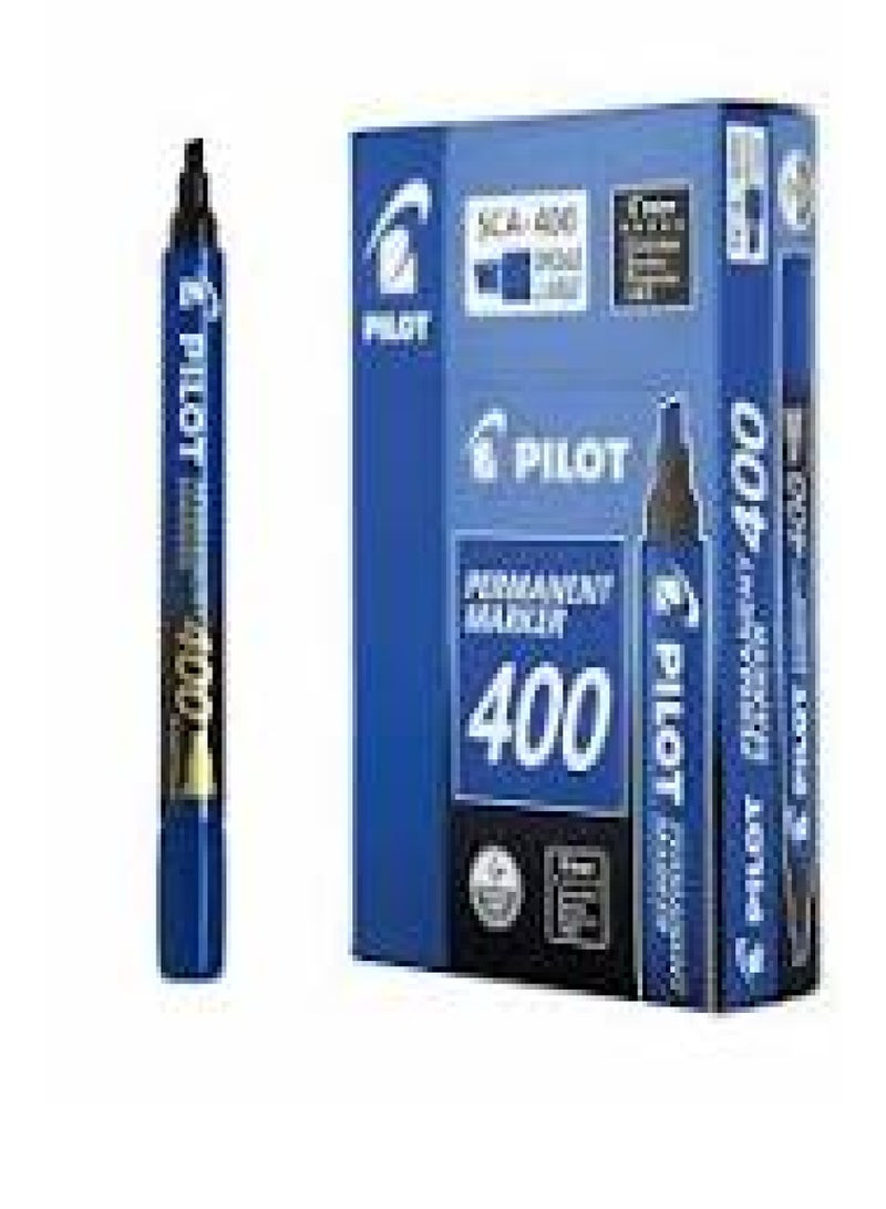 PERMENANT MARKER PILOT -SCA 100-BLUE FINE TIP PACK OF 12 PCS