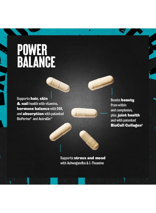 ANIMAL Animal Power Balance - Women's Alpha F Comprehensive Formula - Supports Hormonal Balance, Complexion, Hair, Nails, Mood and Stress, Intestinal Health, & Bone and Joint Health - 30 Packs - Image 5