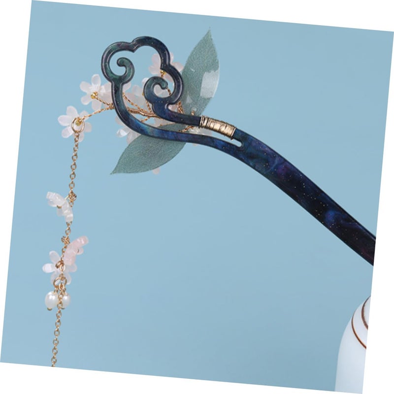 Vintage Chinese Tassel Hair Sticks For Women Traditional Hanfu Hair Accessories - Image 5