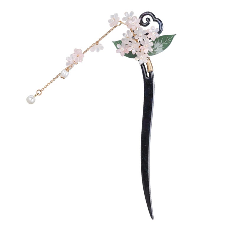 Vintage Chinese Tassel Hair Sticks For Women Traditional Hanfu Hair Accessories - Image 2