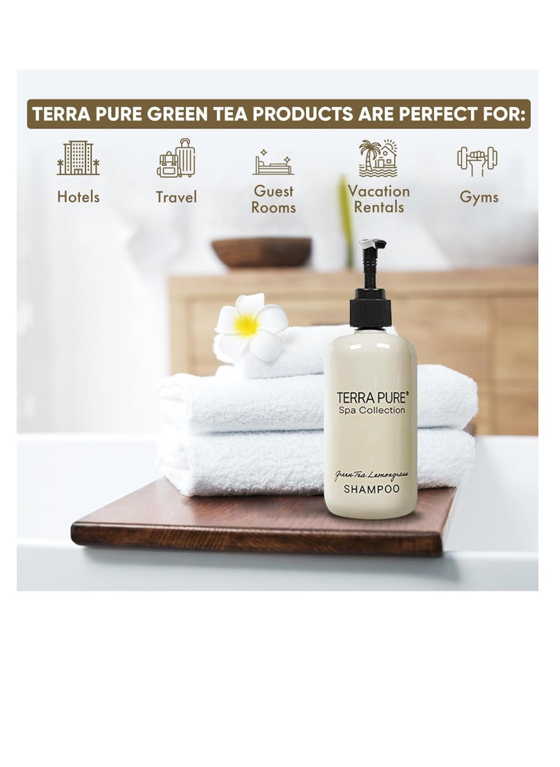 Terra Pure Terra Pure Shampoo | Spa Collection | Hotel Amenities in Pump Bottle | 10.14 oz. / 300 ml (Single Bottle)  - Image 3