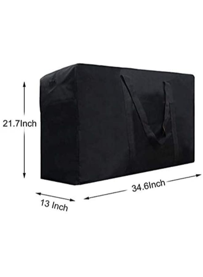 NIBEMINENT Oversized Waterproof Storage Bag Black 154L - Image 2