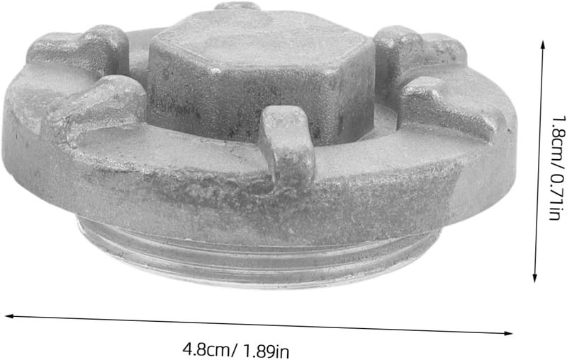 VOSAREA Metal Oil Drain Screw for Jog Magnetic Drain Plug Replacement Fuel Cap Assembly - Image 2