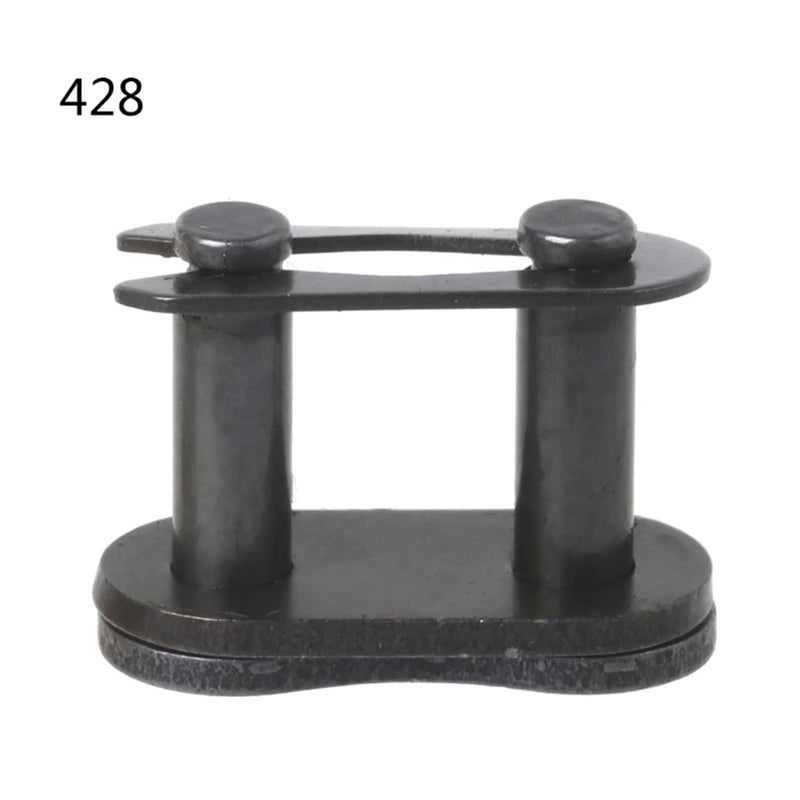 Roller Chain Connecting Link 20pcs Motorcycle Chain Buckle Ring Link 25H# T8F# 420# 428# 520# 530#(520) - Image 3