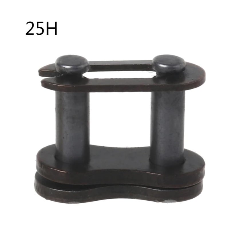 Roller Chain Connecting Link 20pcs Motorcycle Chain Buckle Ring Link 25H# T8F# 420# 428# 520# 530#(520) - Image 2