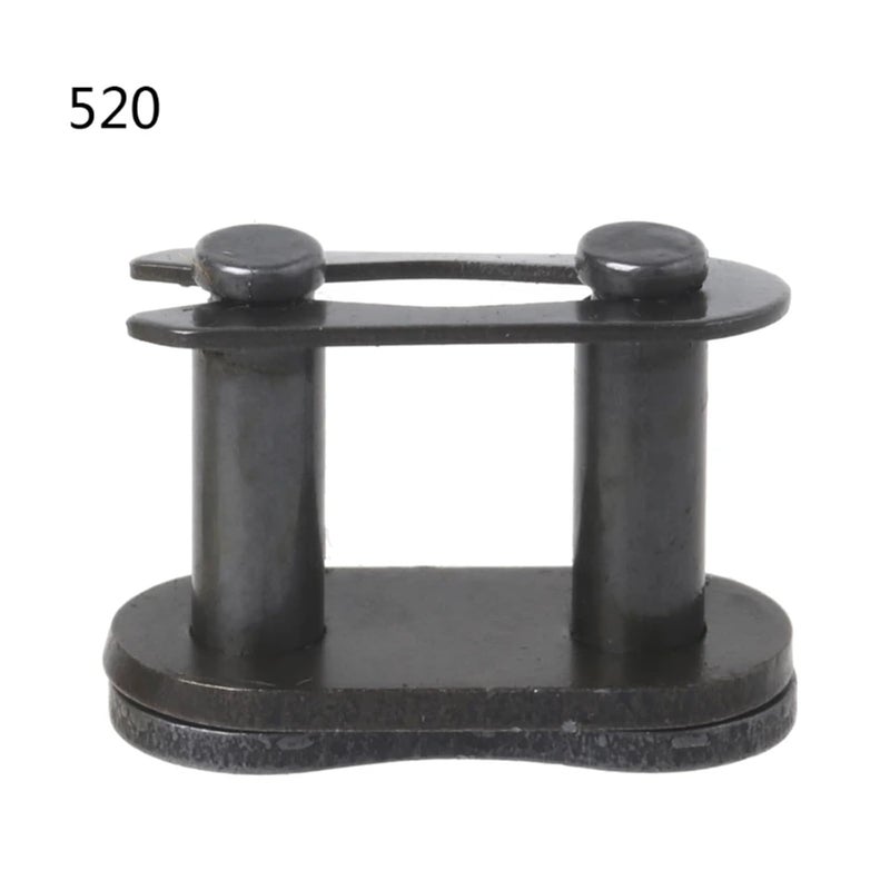 Roller Chain Connecting Link 20pcs Motorcycle Chain Buckle Ring Link 25H# T8F# 420# 428# 520# 530#(520) - Image 4