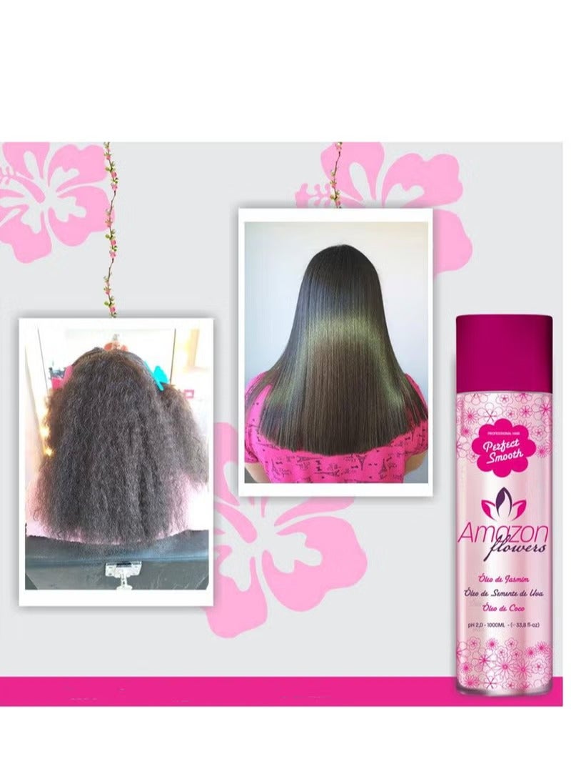 أمازون فلاور بروتين تنعيم الشعر فلاورز برفكت سموث 200 مل - Image 4