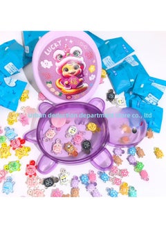 Little Turtle Pair Touch Luminous Color Little Turtle Toy Little Turtle Luminous Blind Bag Primary School Student Toy Big Turtle-Color:Type B Year Of The Snake [25cm] Candy Turtle/purple