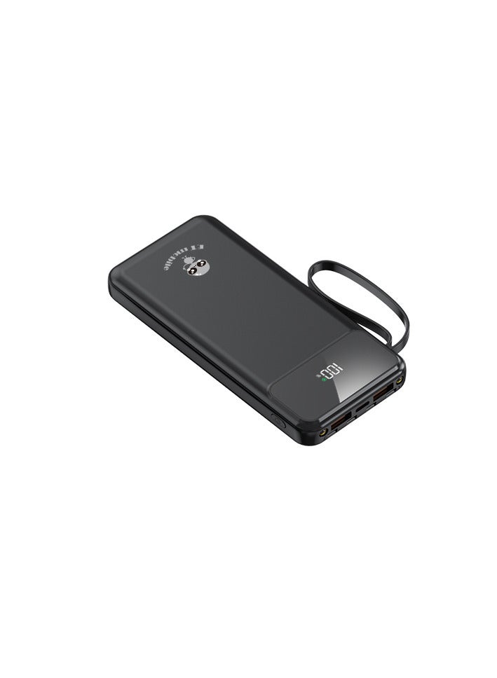 ET mobile 20000 mAH Power Bank Black - Image 3