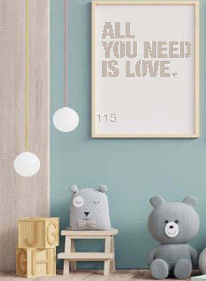 All You Need is Love Stencil - Image 2