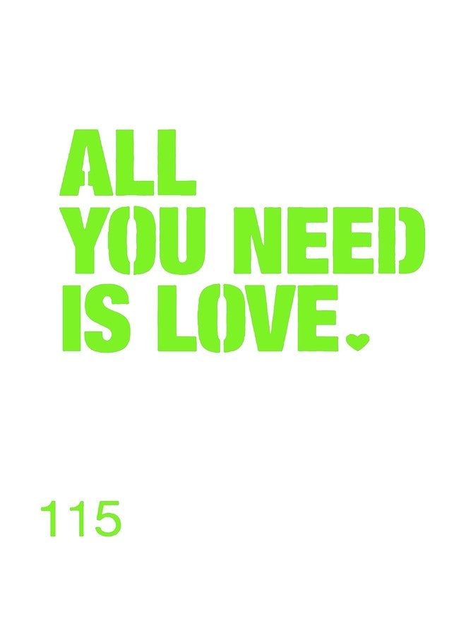 All You Need is Love Stencil - Image 4