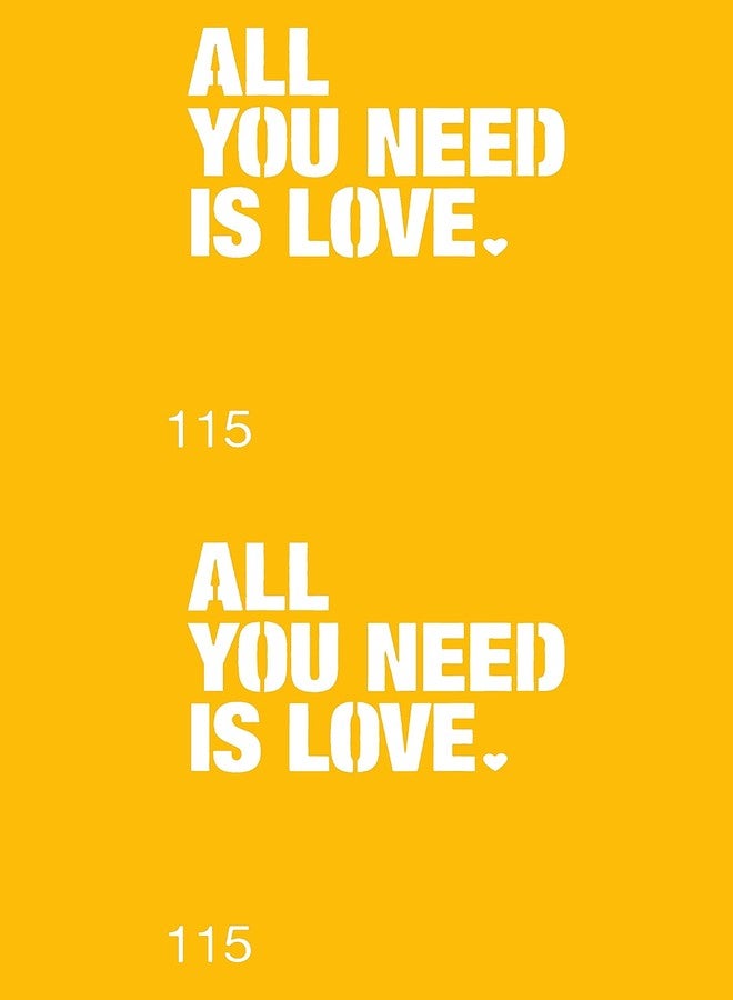 All You Need is Love Stencil - Image 5