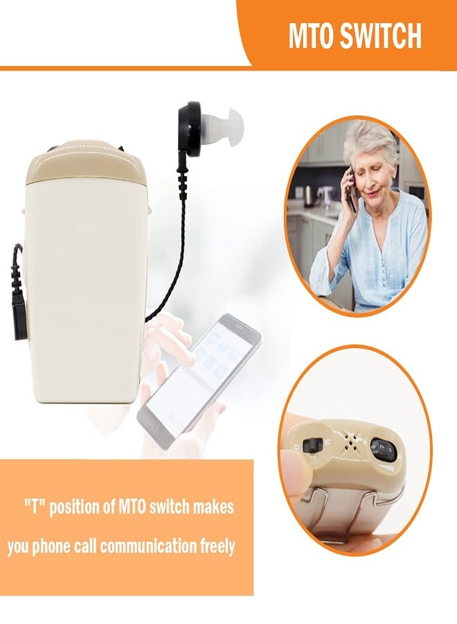 FCS Professional Pocket Hearing Amplifier For Mild to Moderately Severe hearing loss (3 Month Seller Warranty). - Image 3
