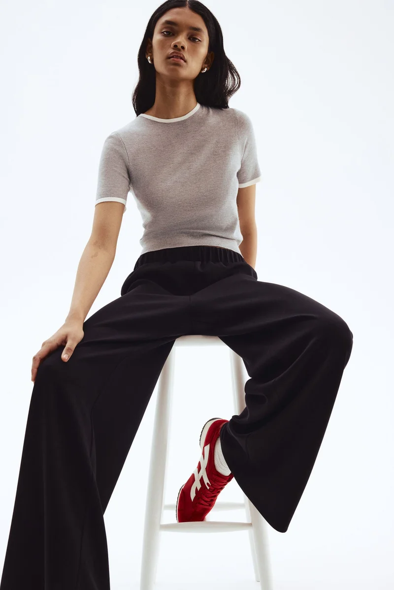H&M Wide pull-on trousers