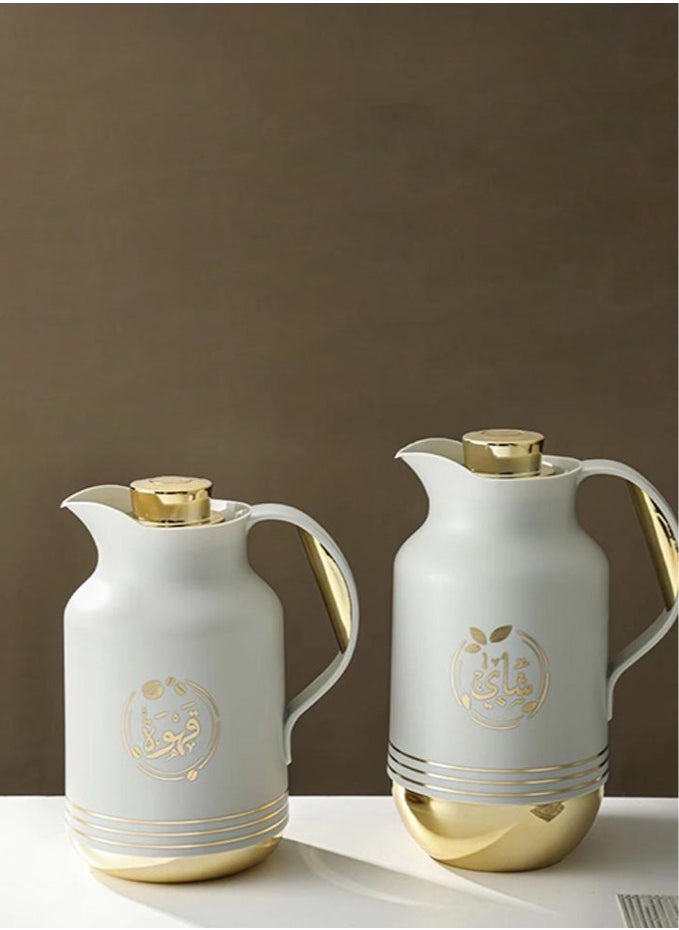 MARS Q Tea and Coffee Flask Set - A Dazzling Touch of Royalty, 2PCs  - Image 1