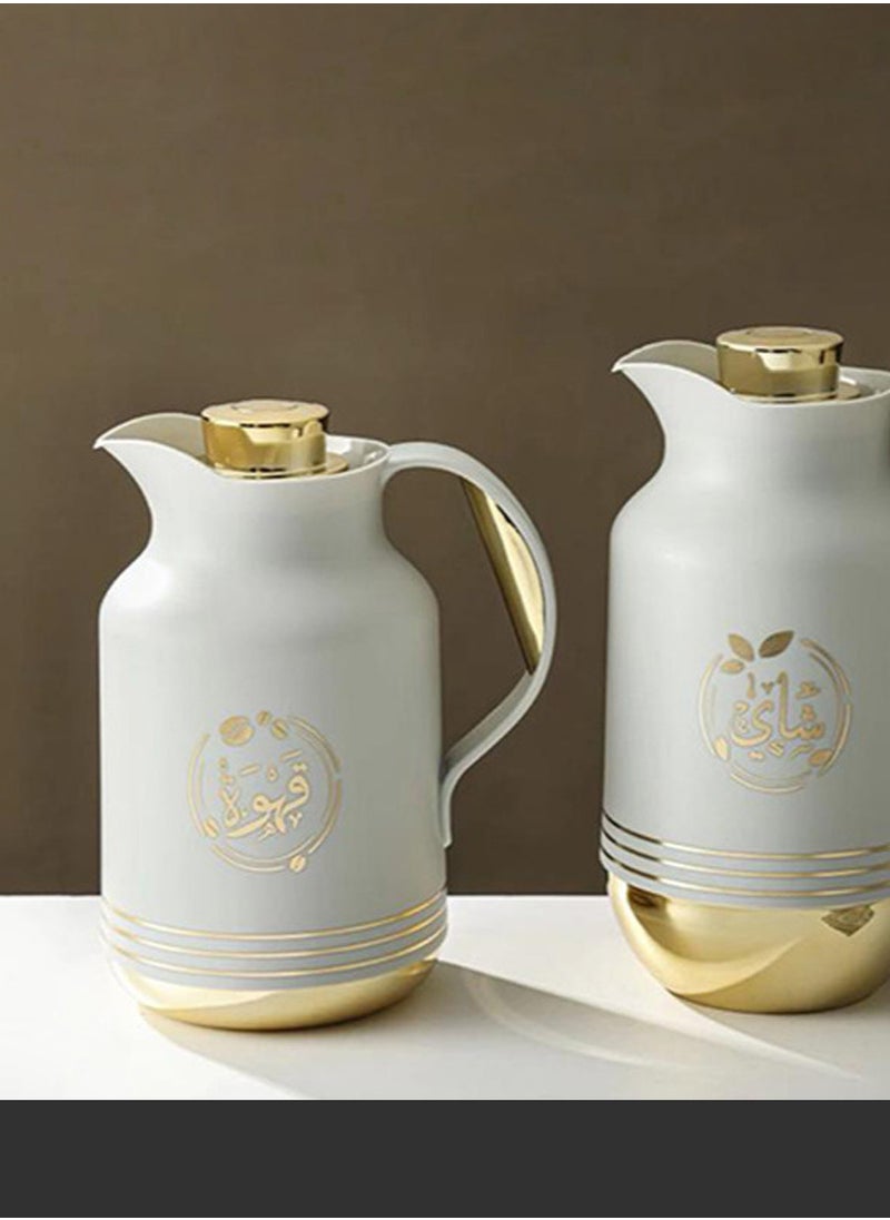 MARS Q Tea and Coffee Flask Set - A Dazzling Touch of Royalty, 2PCs  - Image 2