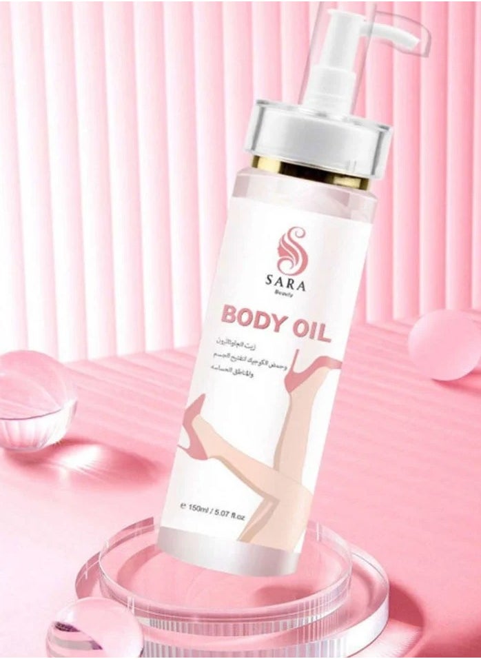 Sarah Beauty Glutathione and kojic acid oil for the body and sensitive areas 