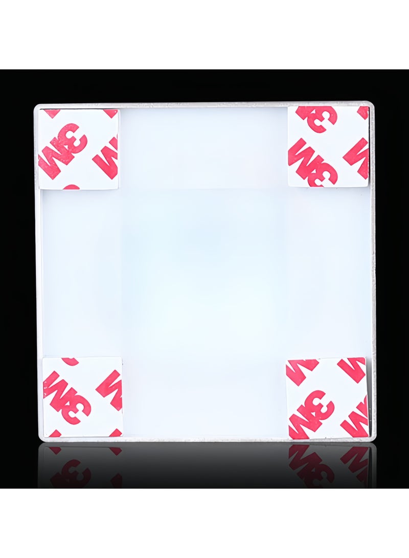 Decorative Cover for Air Conditioning Holes, Cover for TV Wall Threading Holes, Cover for Wall Openings, and Cover for Wall Openings, Silver Color  - Image 2