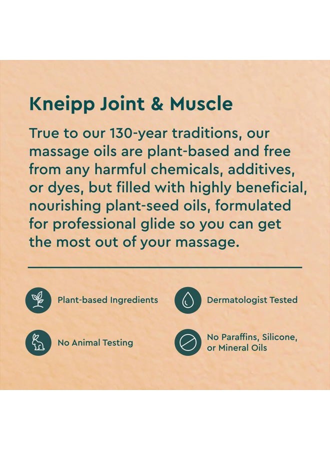 Kneipp Joint & Muscle Arnica Massage Oil - 3.4 fl oz - Good for Achy Joints & Sore Muscles - Vegan - Image 5