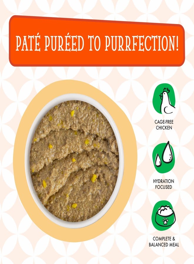 Weruva Cats in The Kitchen Paté, The Breakfast Cat with Chicken & Pumpkin, 3oz Pouch (Pack of 12) - Image 3
