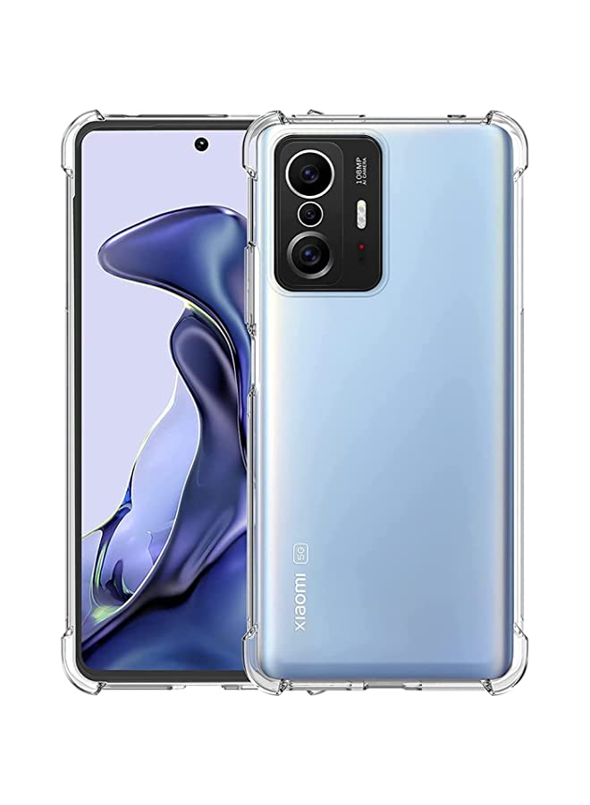 IAF Case for Xiaomi 11T / Xiaomi 11T Pro Case Cover Back Air Cushion Soft Silicone Shockproof Anti-Scratch Protective Bumper Shell Corner for Xiaomi 11T 5G / Xiaomi 11T Pro 5G