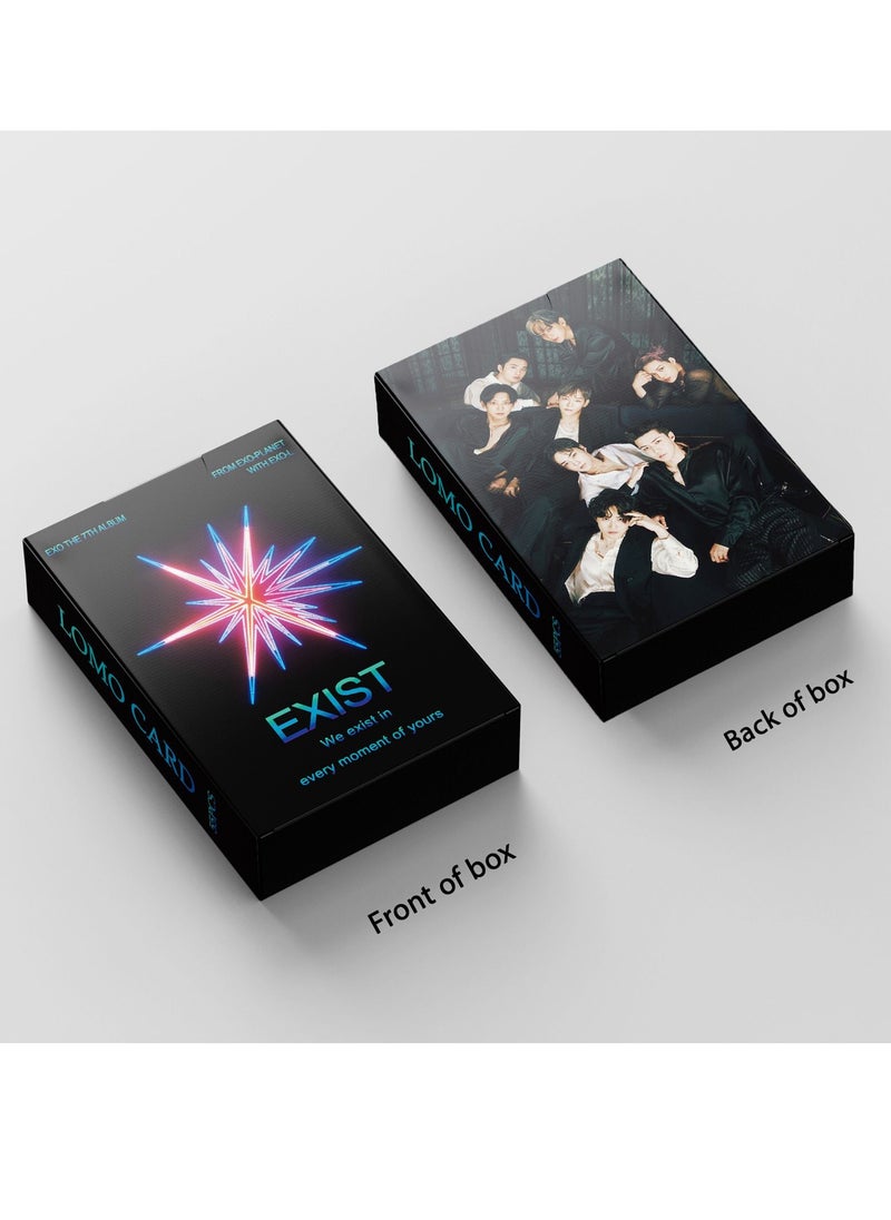 EHOME - 55Pcs EXO Comeback Album EXIST Lomo Card - Image 1