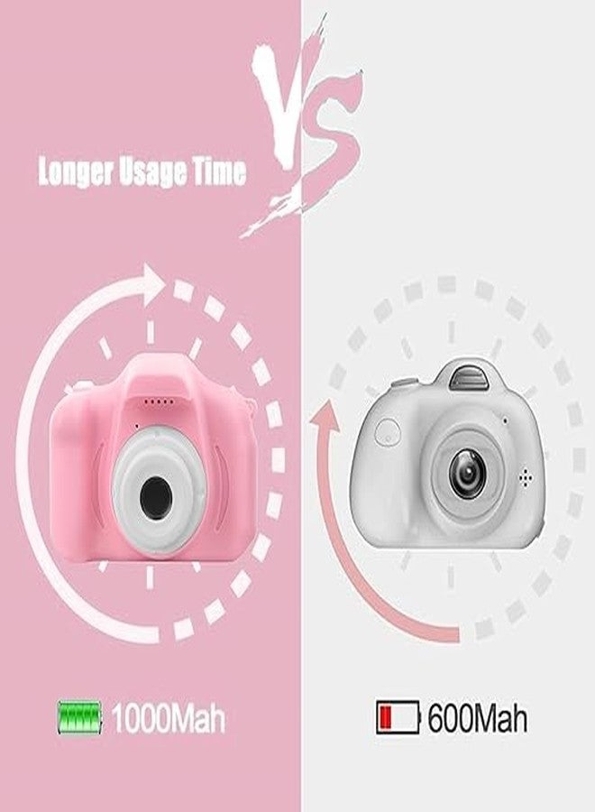 Bluedeal Kids Camera for Girls Boys | Digital Selfie Camera Toy for Kids,13MP 1080P HD Digital Video Camera for Toddlers Birthday Gift (Pink) - Image 4