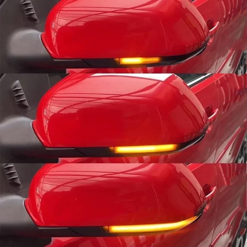 Wivplex LED Dynamic Side Mirror Turn Signal Light for Skoda Octavia - Image 3