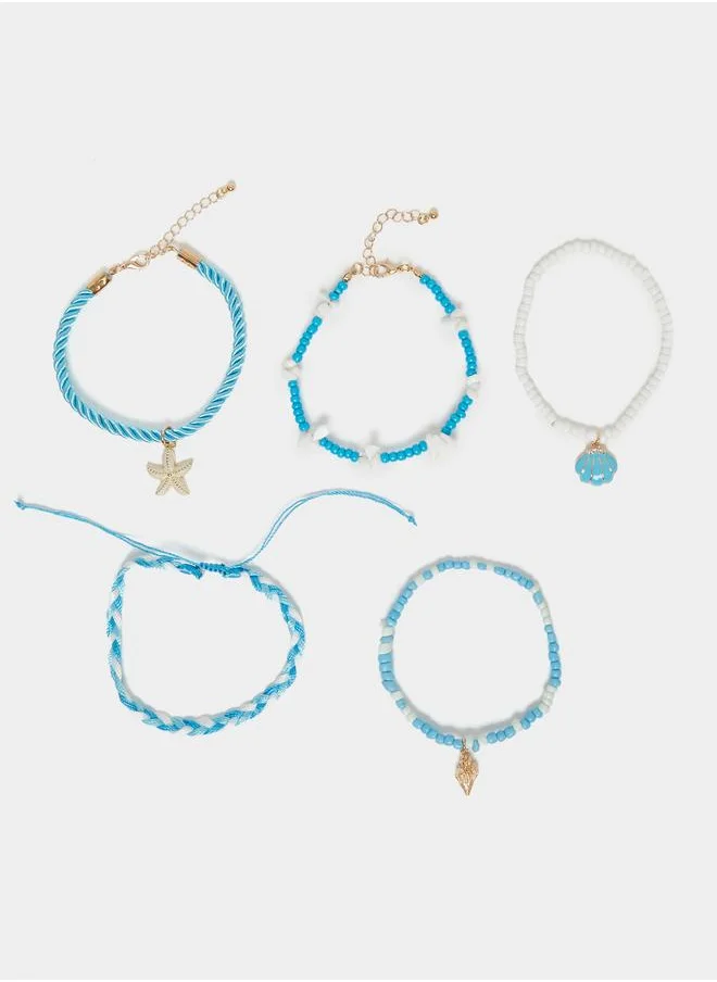Styli Styli Set of 5 - Sea Charm Anklet