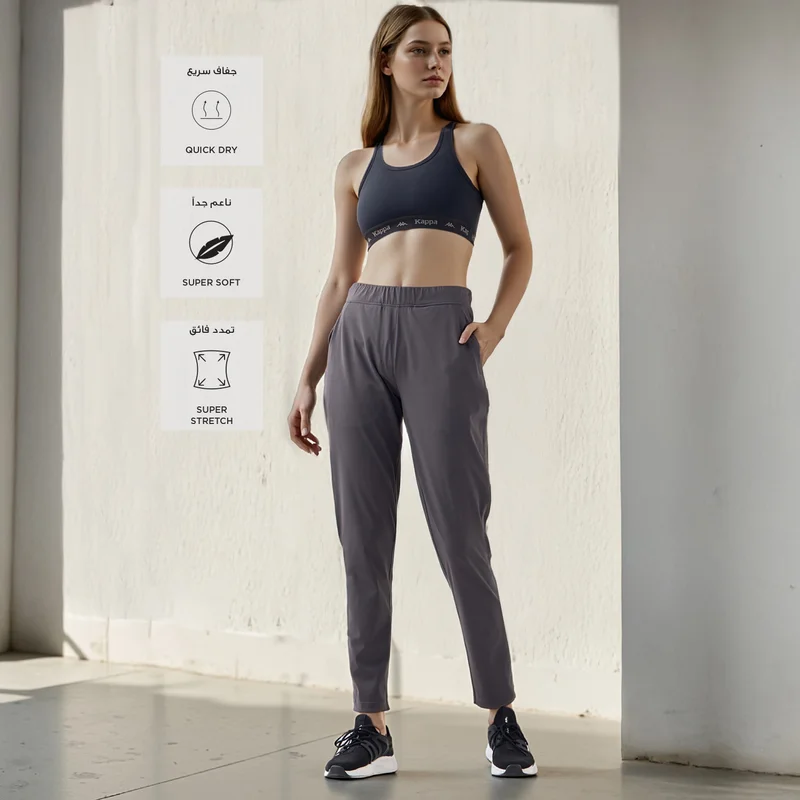 ADOT by Splash Track Pants with Flexi Comfort Elasticated Waistband and Pockets