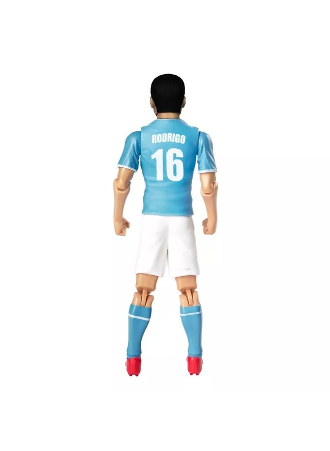 Sockers Manchester City F.C. Rodrigo "Rodri" Hernández Cascante 8" Collectible Soccer Action Figure - Image 3