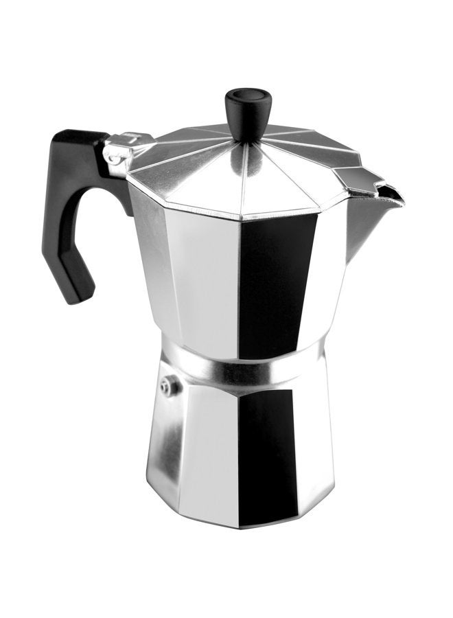 Magefesa 01PACFKEN09 Kenia Aluminum 9 Cups Coffee Maker, Silver - Image 4